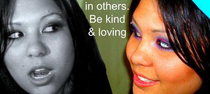 Judging our own reflection in others Judging our own reflection in others