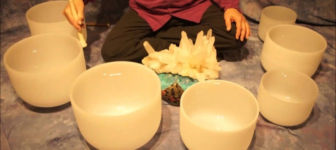 Crystal Bowl Chakra (70 Min.) Meditation C to B ~ Low to High Tones Crystal Bowl Chakra (70 Min.) Meditation C to B ~ Low to High Tones